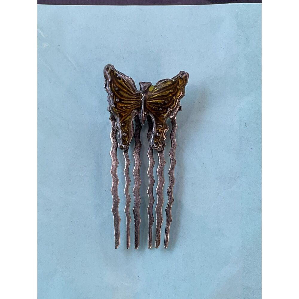 Vintage Butterfly Hair Comb